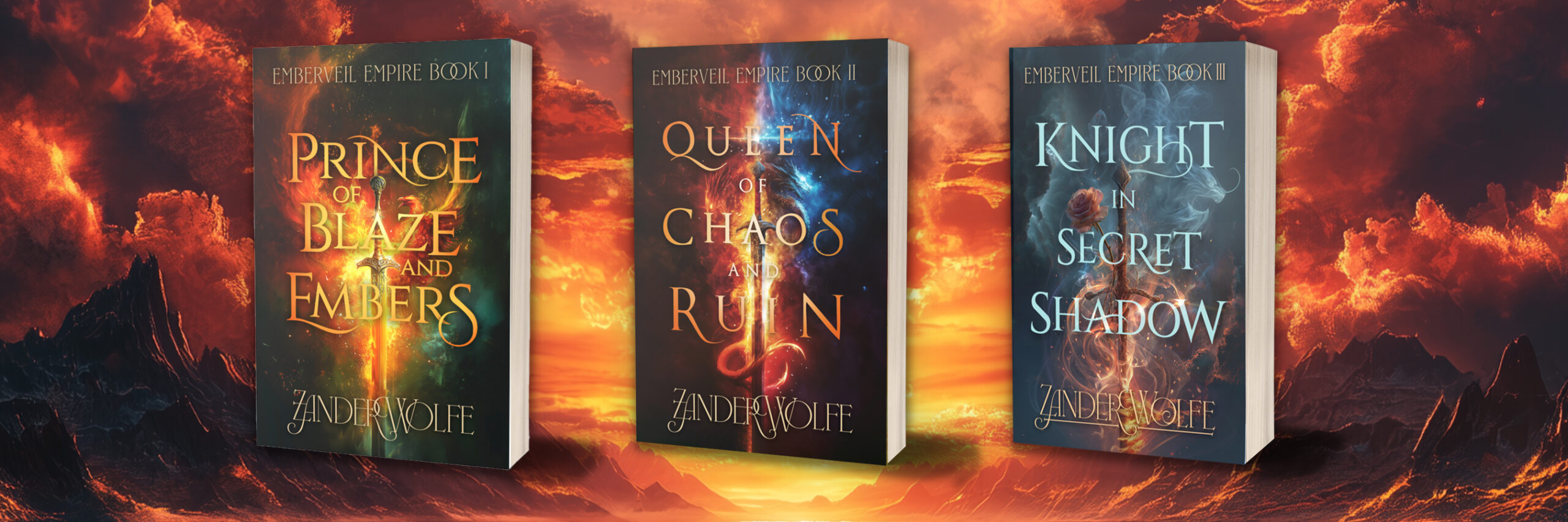The Emberveil Empire Series